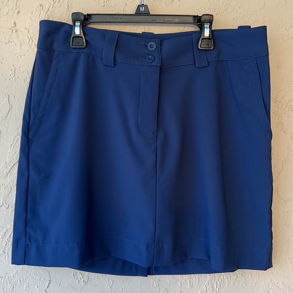 Nike pro tennis golf skort size 6 coral, orange, blue navy blue 6 pairs - Picture 3 of 8